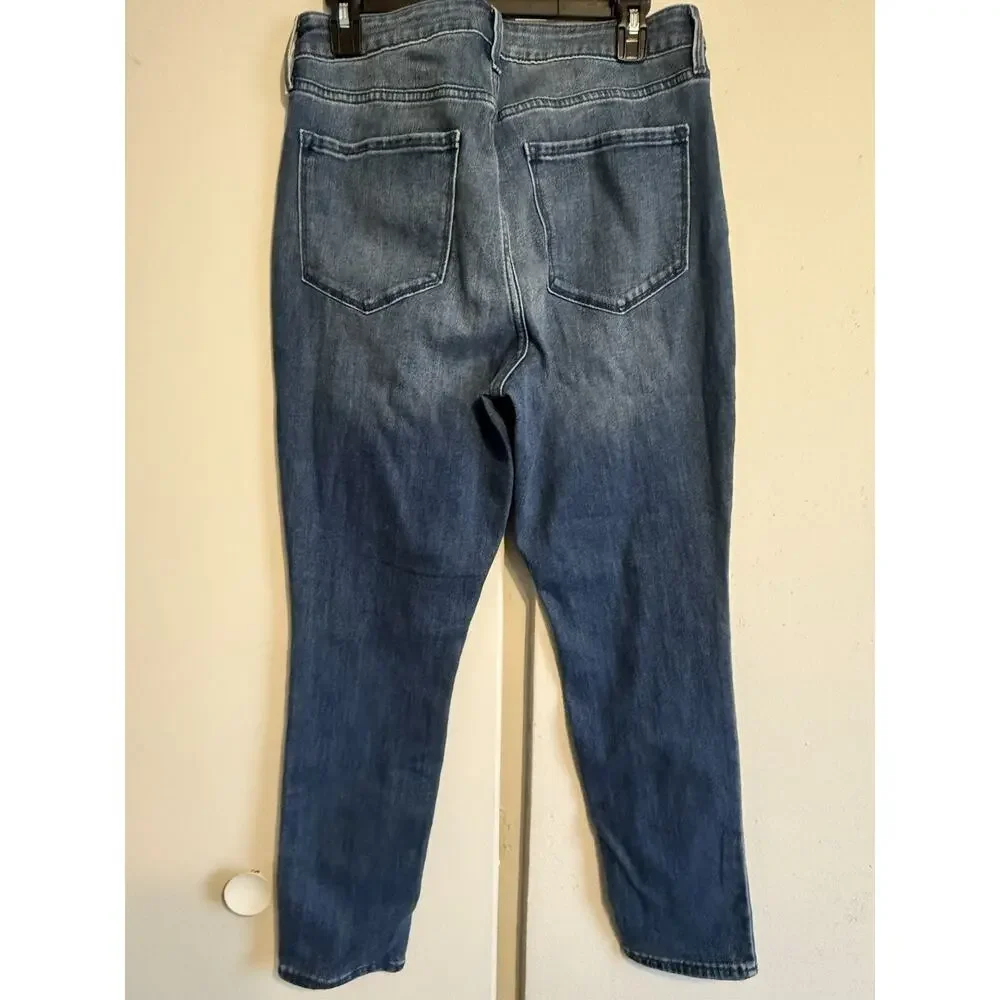 Old Navy WOW Super Skinny High Rise Jeans Women’s 12 Short Medium Wash NWT - Picture 5 of 6